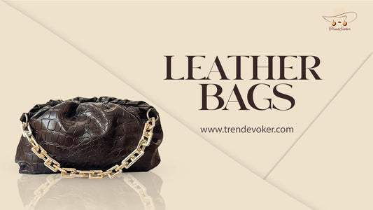 Elegant leather handbag and tote bags for women in Pakistan from TrendEvoker.
