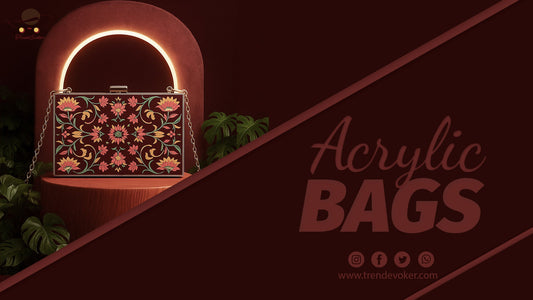 Premium Acrylic Clutch Bags for Women – Trendy Transparent Handbags in Pakistan.