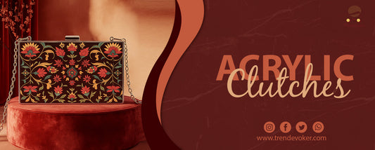 Various transparent acrylic handbags and totes for women in Pakistan.