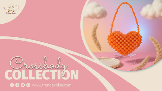 Stylish and affordable crossbody bags for women in Pakistan including pearl, beaded, and leather designs – TrendEvoker collection.