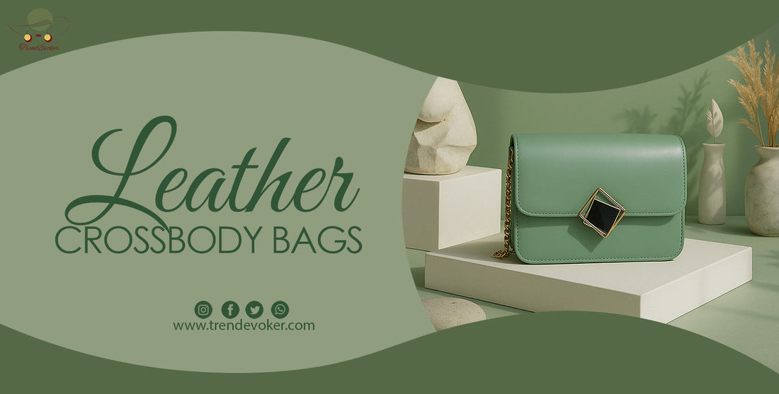 Stylish designer-inspired crossbody bags for women available in Pakistan from TrendEvoker – pearl, leather, and beaded styles with prices.