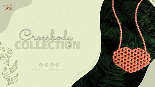 Stylish crossbody bag for women in Pakistan – perfect for travel, pearl and beaded designs available online at TrendEvoker.