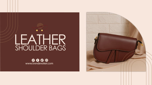 Premium leather tote and crossbody bags for modern professionals in Pakistan – TrendEvoker Collection.