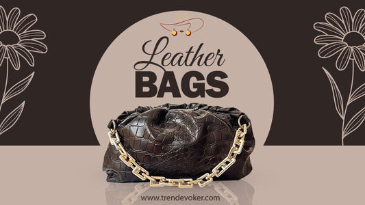 Premium leather tote and crossbody bags for women and men in Pakistan – office-ready styles by TrendEvoker.