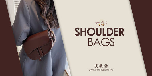 Premium branded leather shoulder bags for women in Pakistan with travel-friendly design – TrendEvoker.