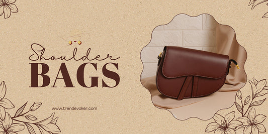 Original branded shoulder bags for women in Pakistan – TrendEvoker collection for work and travel.
