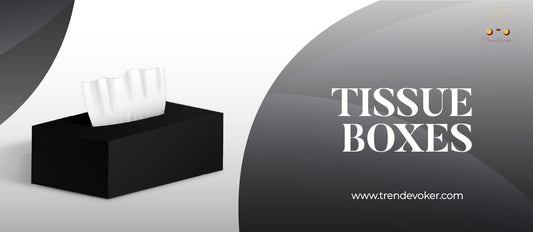 Designer and acrylic tissue boxes for home, office, and car use in Pakistan – stylish, durable, and available online at TrendEvoker.