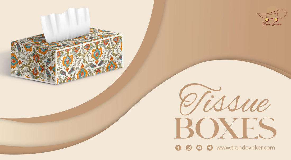 Stylish acrylic and Harry Potter-themed tissue boxes for cars and homes in Pakistan.