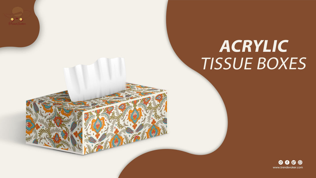 Stylish acrylic tissue boxes and Harry Potter-themed tissue box covers available online in Pakistan.