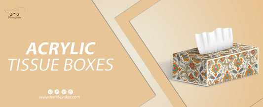 Stylish acrylic and Harry Potter-themed tissue boxes for sale in Pakistan – perfect for home, office, and car use.