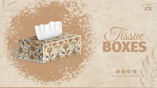 Elegant acrylic tissue box holder for cars and homes available in Pakistan.