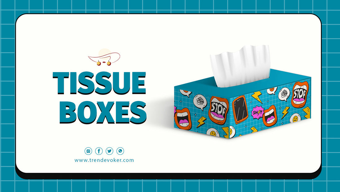 Stylish acrylic tissue box with cover for car and home use in Pakistan – available online at TrendEvoker.