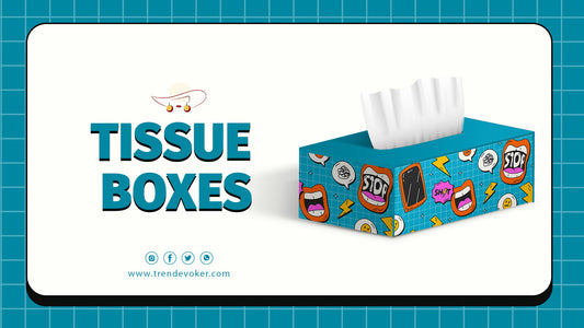 Stylish acrylic tissue box with cover for car and home use in Pakistan – available online at TrendEvoker.