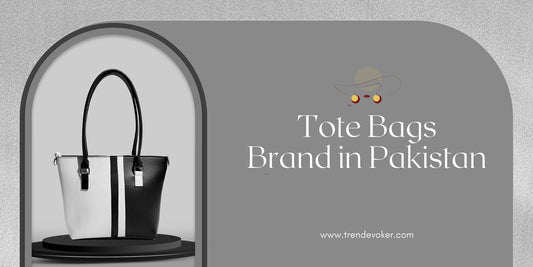 Affordable leather tote bags for women available online in Pakistan – TrendEvoker collection.