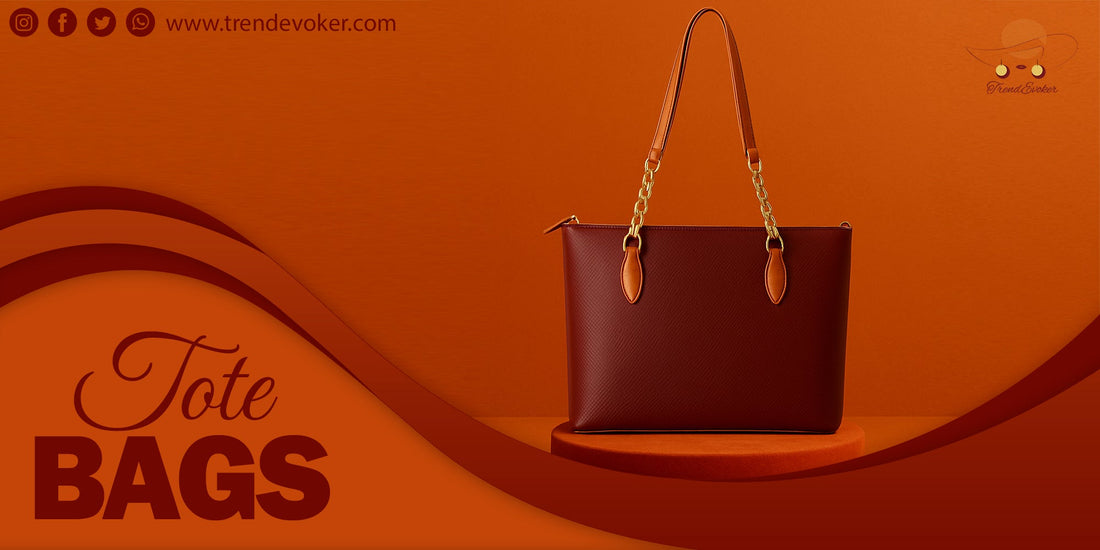 Stylish leather tote bag for women in Pakistan with modern design and spacious interior.