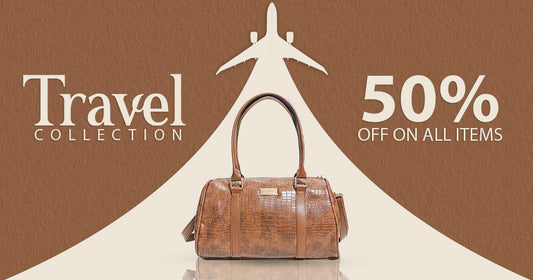 Premium leather travel bag for business professionals in Pakistan – crossbody, tote, and duffle styles.