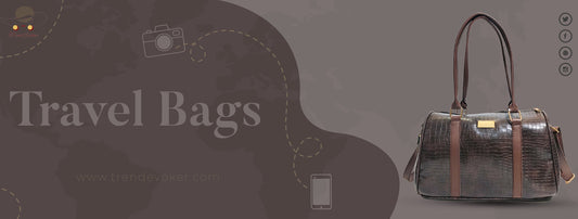 Premium leather travel and tote bags for digital nomads in Pakistan – TrendEvoker collection