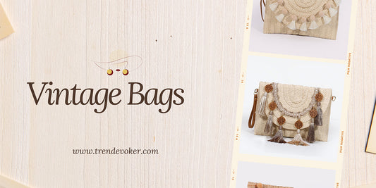 Handmade boho tote bag with fringe – stylish vintage bag for women in Pakistan.