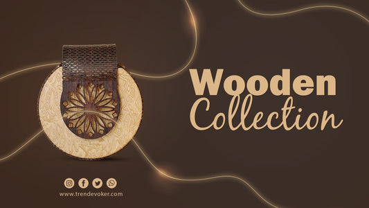 Eco-friendly handmade wooden crossbody bag for women in Pakistan by TrendEvoker.
