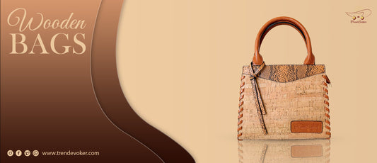 Handmade wooden handbag for women in Pakistan – eco-friendly, stylish, and sustainable fashion accessory.