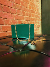 Elegant Green Acrylic Clutch - Perfect for Brides
