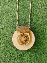 Stylish Misri Wooden Crossbody Bag for Women