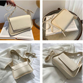 Leather Off-White Handbag for Girls in Pakistan - TrendEvoker