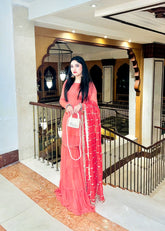 Model carrying our Off-White Sleek cross body bag for women, ideal for travel