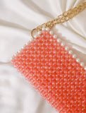 Pink Pearl Shoulder Bag by Top Pakistani Brand