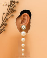 Elegant Luna Drops Earrings – Elegant Handmade Earrings for Women in Pakistan