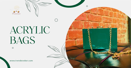 Trendy geometric acrylic clutch for parties – modern design available online in Pakistan.