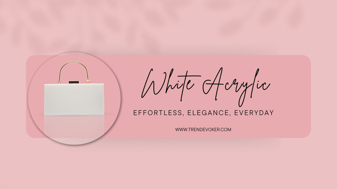 Premium clear acrylic clutch bag for women in Pakistan – 2025 fashion trend.