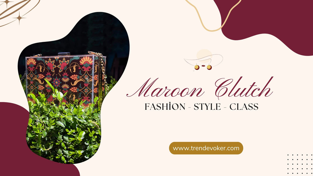 Elegant transparent acrylic clutch bag with pearl embellishments, perfect for formal events in Pakistan.