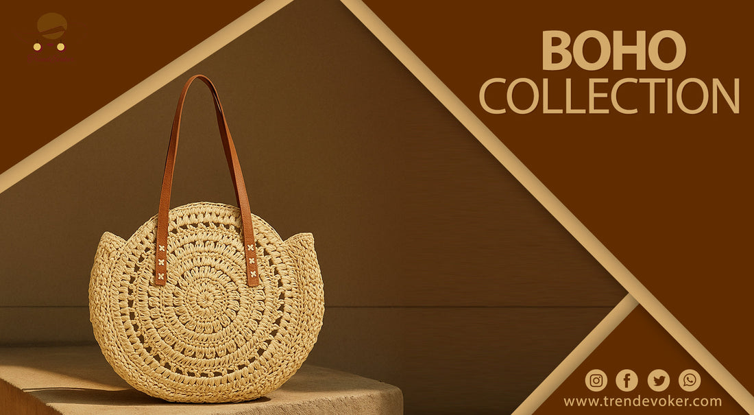 Stylish boho and bohemian tote bags for women available online in Pakistan – TrendEvoker.