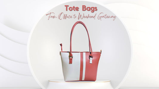 Stylish leather tote bags for women in Pakistan, perfect for work, travel, and everyday use. Available online with affordable prices and premium quality from TrendEvoker