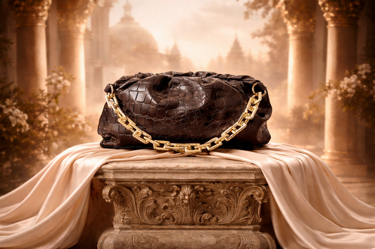 Premium ethically made leather handbag for women in Pakistan by TrendEvoker – pure leather, handcrafted with sustainable materials.