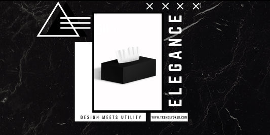 A stylish acrylic tissue box for cars and homes in Pakistan with a modern design, ideal for décor and utility