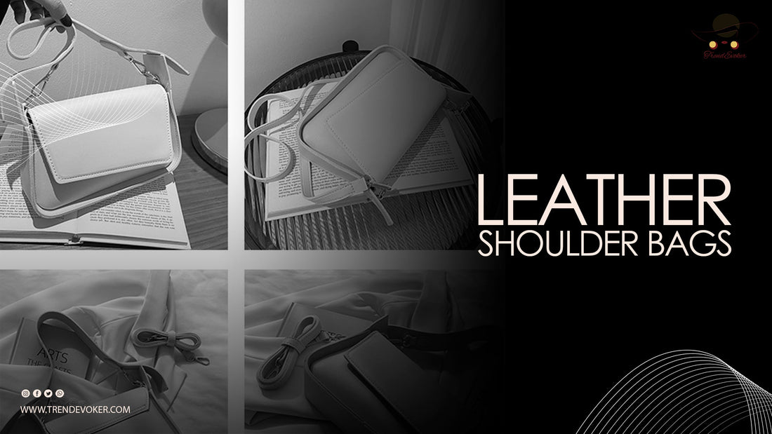 Eco-friendly leather tote bags, crossbody handbags and purses for women in Pakistan – TrendEvoker collection.