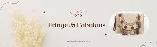 Wicker Fringe Clutch Bag with Handmade Fringe Detail, Perfect for Beach and Formal Occasions in Pakistan