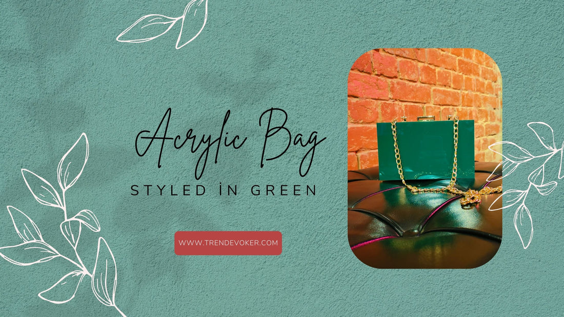 Vibrant acrylic clutch with unique patterns, ideal for casual outings