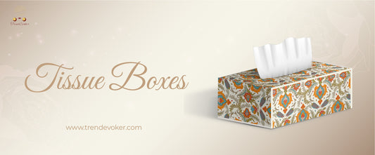 Stylish custom tissue box for car and home use in Pakistan.