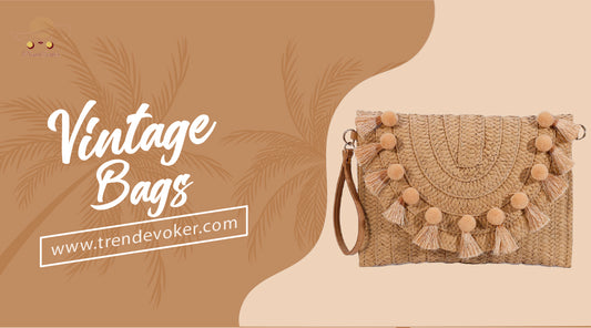 Handmade wicker fringe bag with elegant boho design, perfect for beach trips and casual outings in Pakistan.