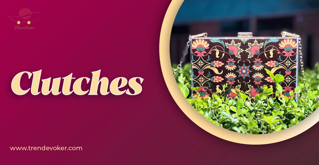 Clear acrylic handbag and clutch for women in Pakistan – TrendEvoker.