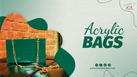Premium transparent acrylic clutches and handbags for women in Pakistan – TrendEvoker.
