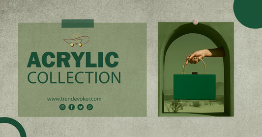 Bridal collection of stylish acrylic bags in Pakistan featuring transparent clutches, clear handbags, and premium acrylic purses for wedding events.