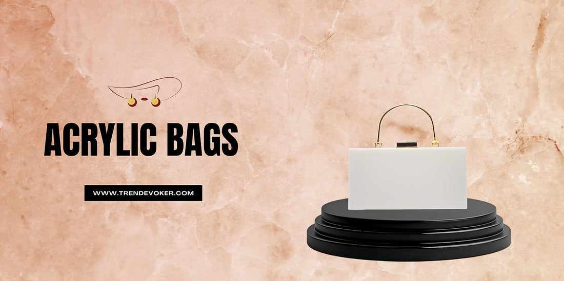 Premium transparent acrylic clutch bag for women in Pakistan – TrendEvoker.