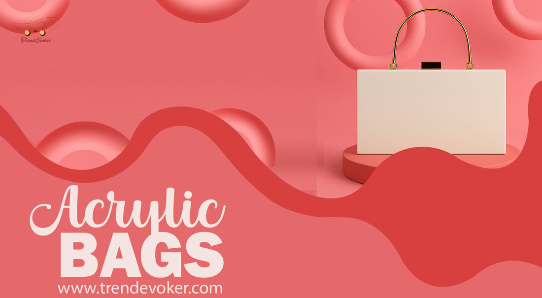 Premium acrylic clutch bags for weddings and events – pearl and heart-shaped designs available online in Pakistan.