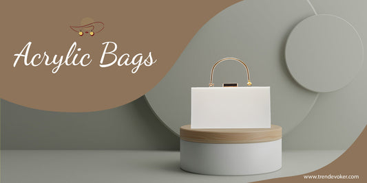 Premium acrylic handbags and transparent clutches for women in Pakistan – 2025 fashion trends.