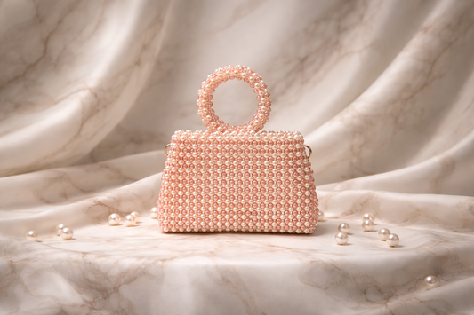 Best beaded and leather bags in Pakistan including pearl bags, handmade beaded handbags, and crossbody bags for women.