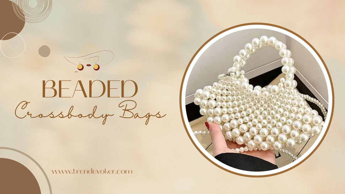 Affordable crossbody bags for women in Pakistan – pearl, beaded, and leather styles.